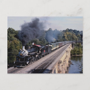 Savannah and Atlanta Railway, No. 750, North Carol Postkarte