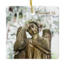 Savannah Bonaventure Angel Holiday Ornament