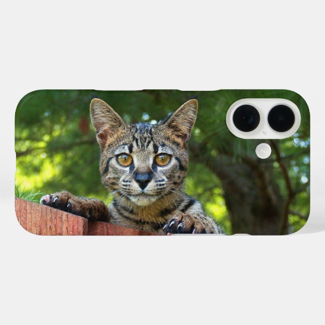 Savannah Cat Phone Case (Rückseite (Horizontal))