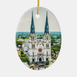 Savannah Cathedral Collectible Holiday Ornament