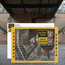 Savannah GA Historische Schritte Fotografisch