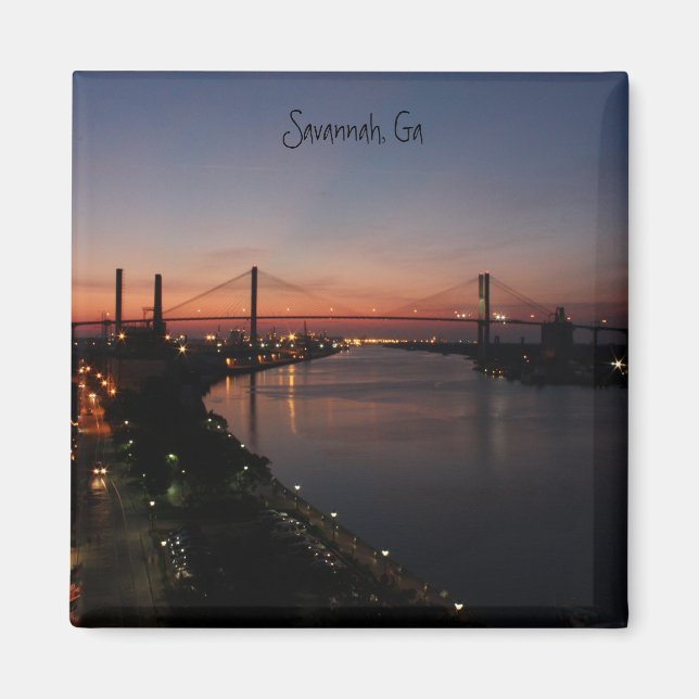Savannah, Ga Magnet (Vorne)