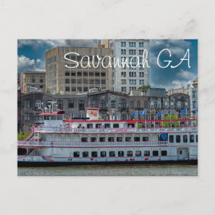 Savannah GA Postkarte