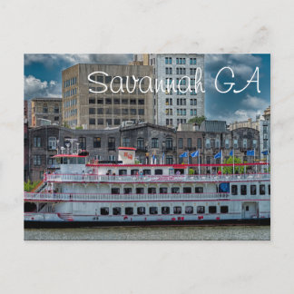 Savannah GA Postkarte