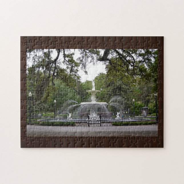 Savannah Georgia Historic Puzzle (Horizontal)