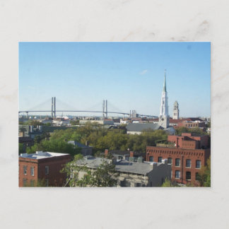 Savannah Georgia Postkarte