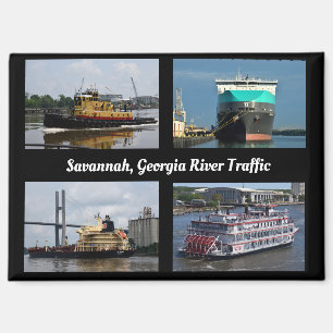 Savannah, Georgia Schifffahrtsstraßenmagnet Magnet