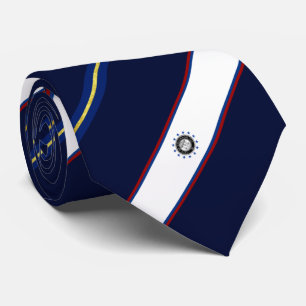 Savannah (Georgia) Stadtflagge Neck Tie Krawatte