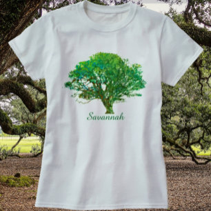 Savannah Georgia Tree T-Shirt
