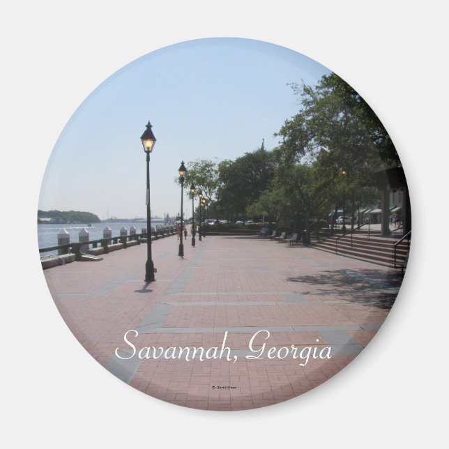 Savannah, Georgien Magnet (Vorne)