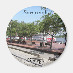 Savannah, Georgien Magnet