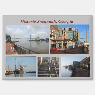 Savannah historique, Géorgie Aimant de vacances