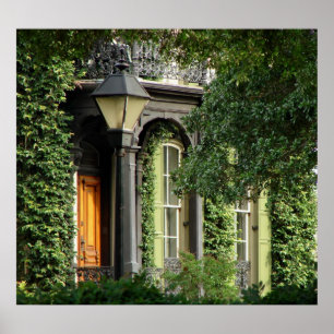 Savannah Historisches Haus Poster