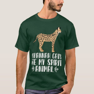 Savannah Katzen sind mein Geiststier T-Shirt
