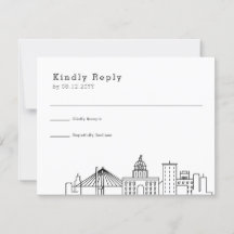 Savannah Mariage | Stylisé Skyline RSVP