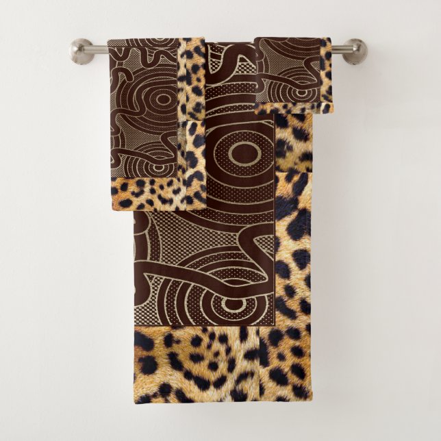 "Savannah Patchwork Handtücher": Badhandtuch Set (Insitu)