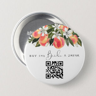SAVANNAH Peach Kaufen Sie die Braut ein Getränk QR Button