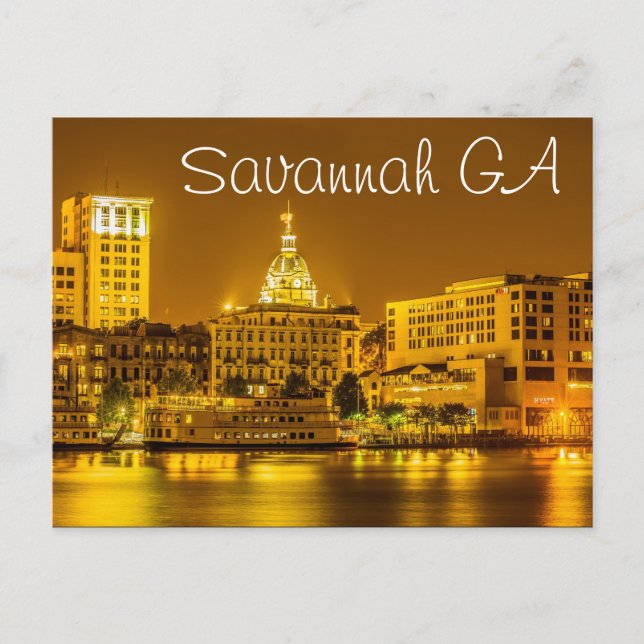 Savannah Postkarte (Vorderseite)