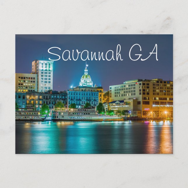 Savannah Postkarte (Vorderseite)