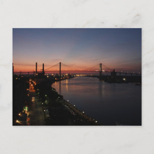 Savannah River Postcard Postkarte