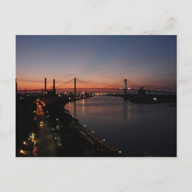 Savannah River Postcard Postkarte (Vorderseite)