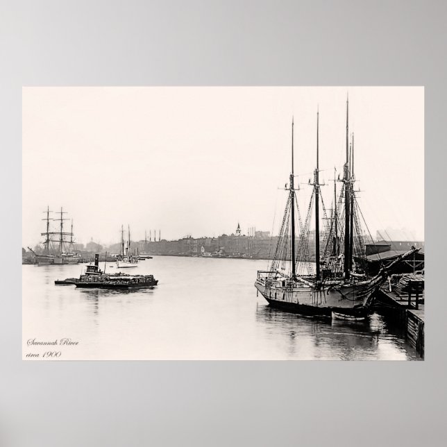 Savannah River Poster (Vorne)