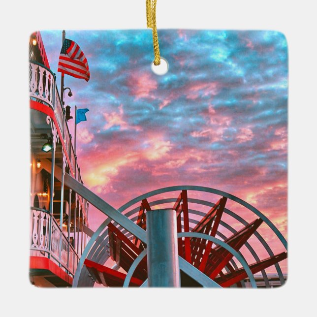 Savannah Riverboat Ornament (Vorderseite)