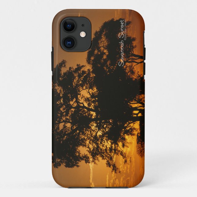 Savannah Sunset Case-Mate iPhone Hülle (Rückseite)