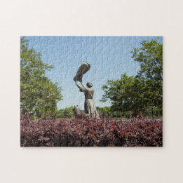 Savannah's Waving Girl Florence Martus Puzzle