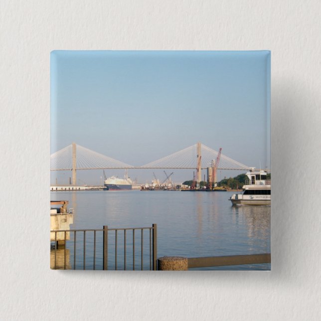 "SAVANNE, GA " BUTTON (Vorderseite)