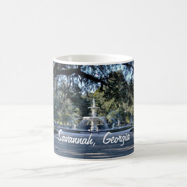 Savanne-Georgia-Brunnen-Kaffee-Tasse Kaffeetasse (Mittel)