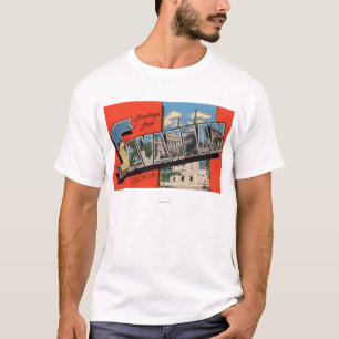 Savanne, Georgia - große Buchstabe-Szenen 2 T-Shirt