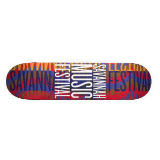 Savanne-Musik-Festival Skateboard