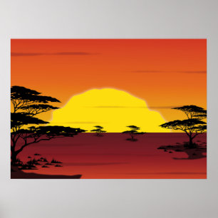 Savanne Poster