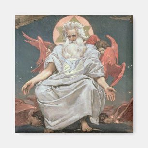 Savaoph, Gott der Vater, 1885-96 Magnet