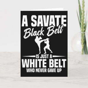Savate Boxen Kampfsport Schwarzgürtel Kickboxen S Karte