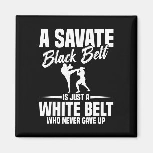 Savate Boxen Kampfsport Schwarzgürtel Kickboxen S Magnet