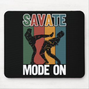 Savate Savate-Modus Ein Ideal für Kampfsportler Mousepad