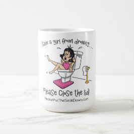 Save A Girl From Drowning Mug Kaffeetasse
