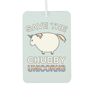 Save The Chubby Unicorns Autolufterfrischer