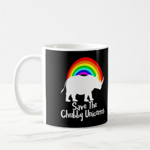 Save The Chubby Unicorns Kaffeetasse