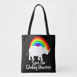 Save The Chubby Unicorns Tasche