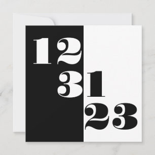 Save the Date 123123 Neujahr 23 Hochzeit