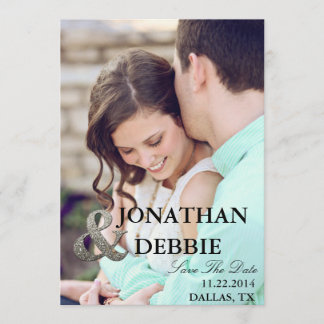 Save the Date 12x18 Postkartenaussehen