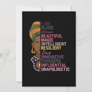 Save The Date 1 Cadeau Femmes Africaines Je Suis Une Femme Noire