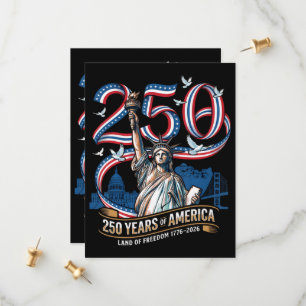 Save The Date 250 Ans Anniversaire Amérique 1776 2026