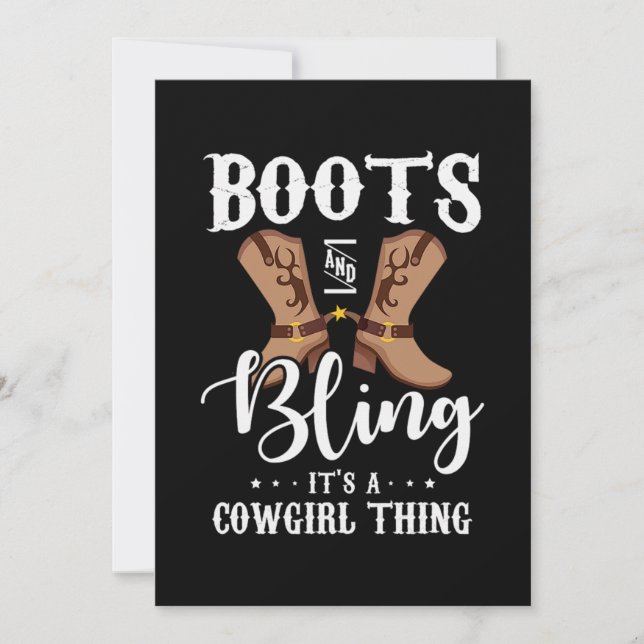 Save The Date 27.Boots And Bling Its A Cowgirl Thing (Devant)