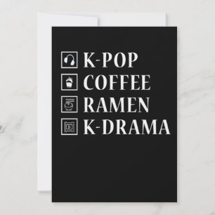 Save The Date 27.KPop Anime Design pour un ventilateur KPop et A