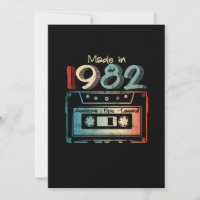 40 Cadeaux Anniversaires Année Vieux Fait en 1982 