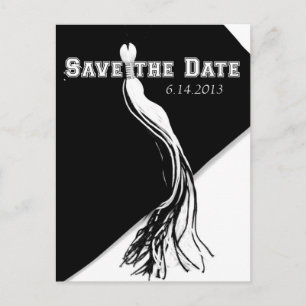 Save the Date Abschluss Postkarte